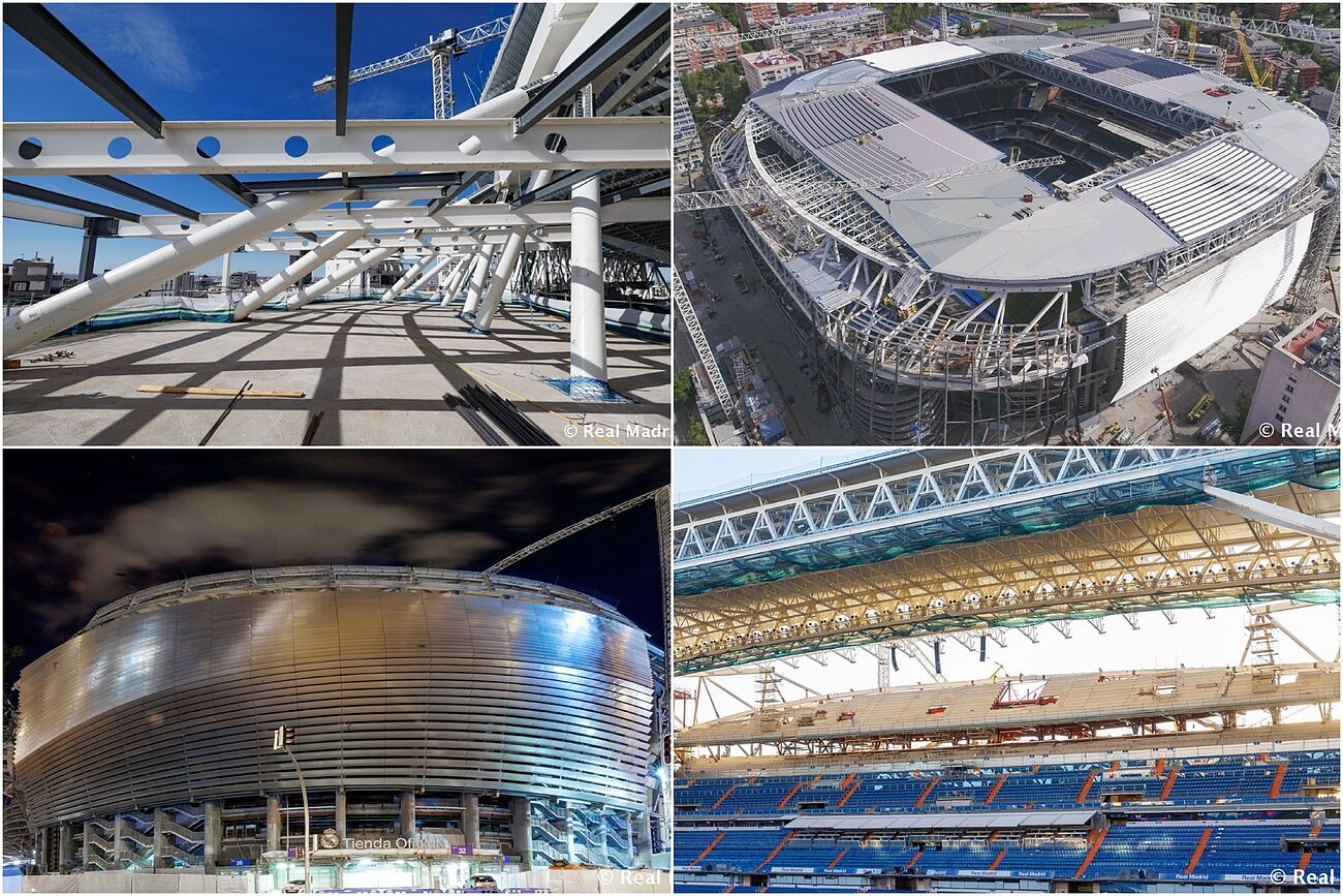 Noul “Bernabeu” prinde contur! Cum decurg lucrările de modernizare de la arena lui Real Madrid