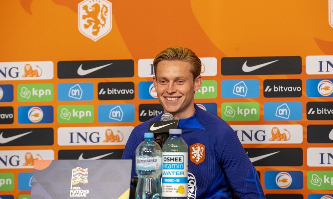 Poland: Training and press conference Poland - Netherlands