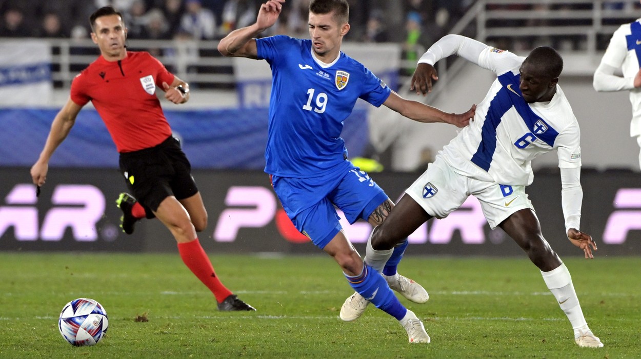 Finlanda - România 1-1. ”Tricolorii”, urmăriți de ghinion! Elevii lui Iordănescu au lovit de două ori bara