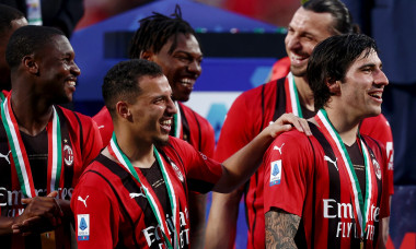 italian soccer Serie A match - US Sassuolo vs AC Milan