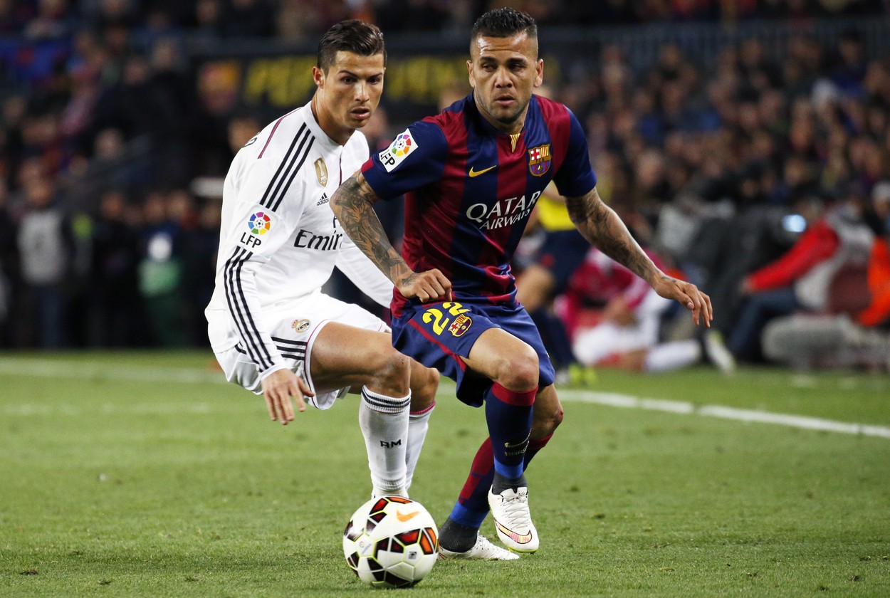 Dani Alves a spus ce crede despre Cristiano Ronaldo: ”Acum că nu mai sunt la Barcelona pot să vorbesc!”