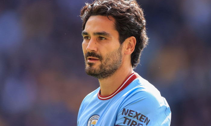 Wolverhampton, UK. 17th Sep, 2022. lkay Gndoan #8 of Manchester City during the Premier League match Wolverhampton Wanderers vs Manchester City at Molineux, Wolverhampton, United Kingdom, 17th September 2022 (Photo by Conor Molloy/News Images) Credit: New