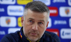 Head coach of Romania Edward Iordanescu speaks on a press conferece at Bilino Polje Stadium on June 6, 2022, in Zenica, Bosnia and Herzegovina, ahead of UEFA Nations League match between Bosnia and Herzegovina and Romania. Photo: Armin Durgut/PIXSELL