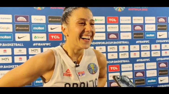 Sașa Cado / Foto: Captură Twitter@Basketfem