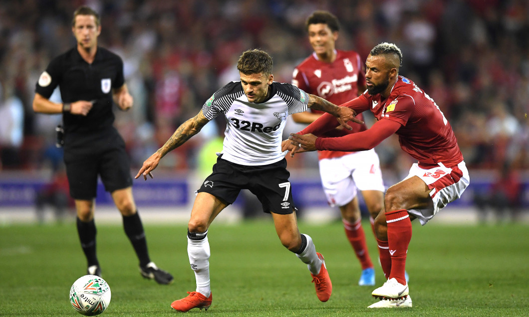 Nottingham Forest v Derby County - Carabao Cup Second Round