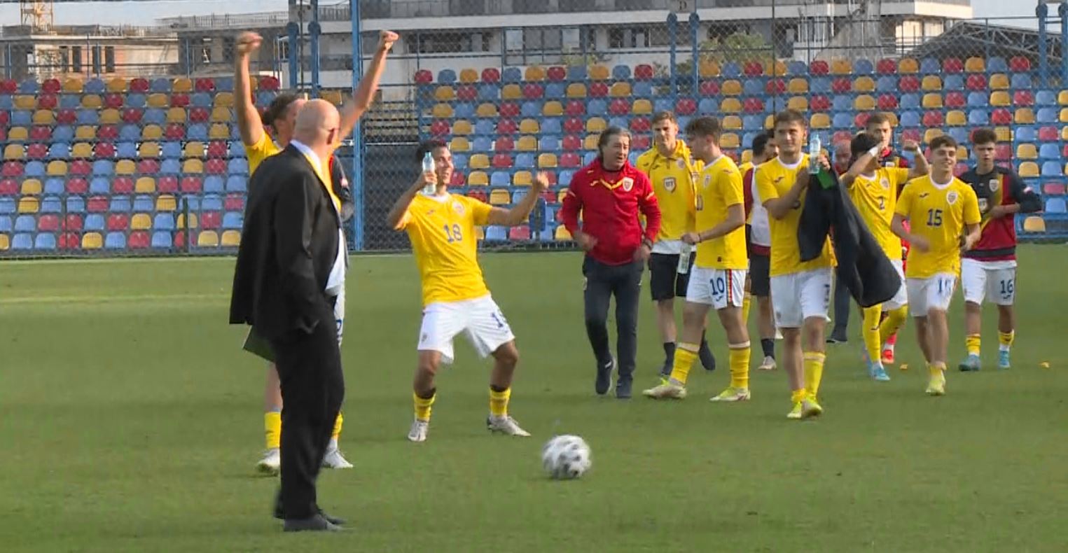 Ce victorie! România U19 - Austria U19 2-0. Tricolorii mici s-au calificat la Turul de Elită