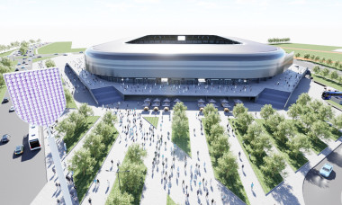 Proiectul noului stadion din Pitești / Foto: argeșfc.ro