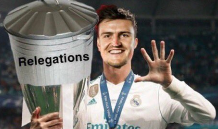 Meme-urile cu Harry Maguire au luat cu asalt internetul! Cele mai tari glume după un nou meci de coșmar al fundașului