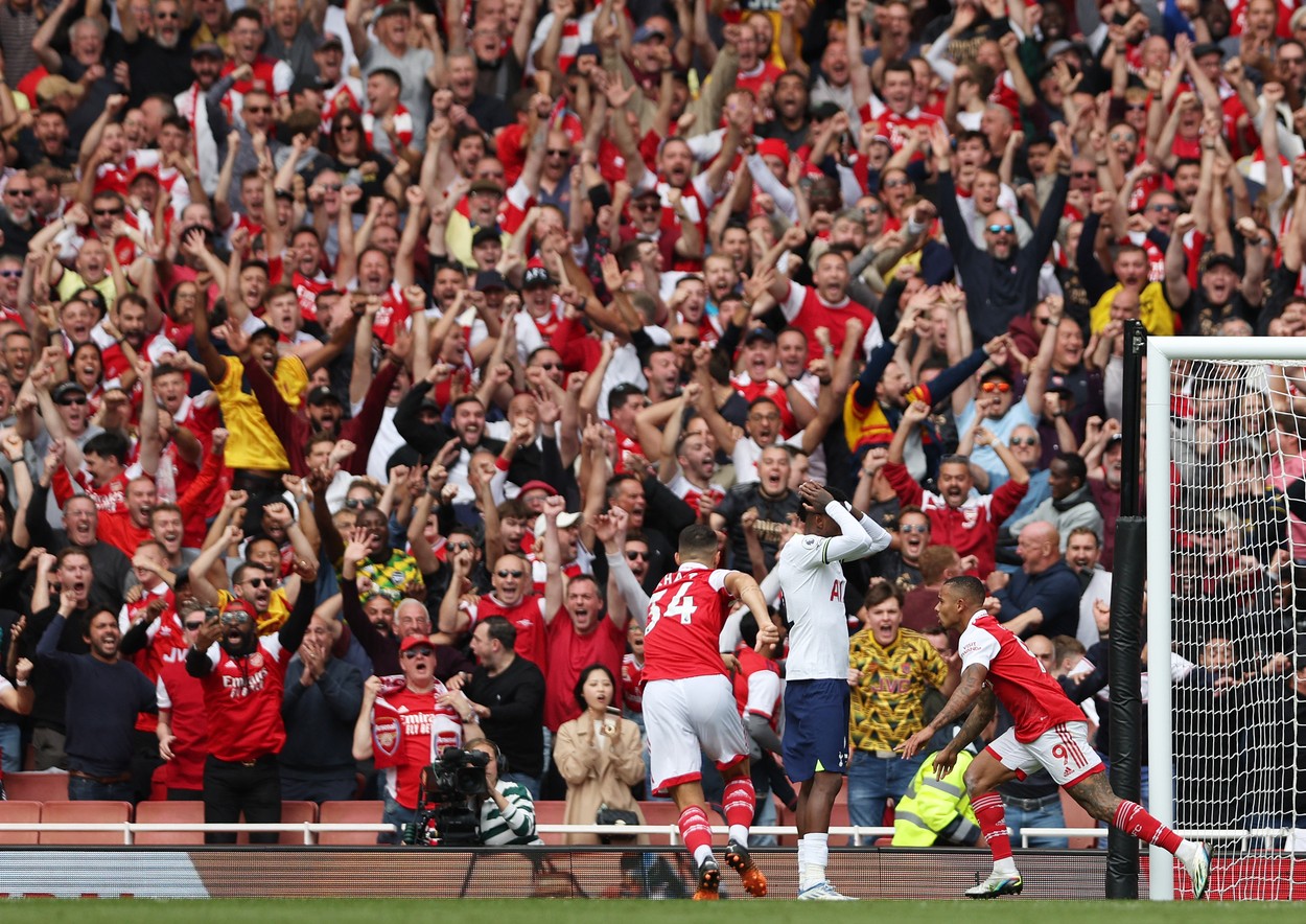 Arsenal - Tottenham 3-1. ”Tunarii” se impun în derby-ul londonez