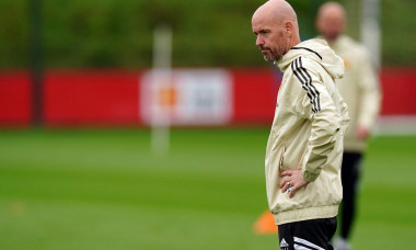 Manchester United manager Erik ten Hag during a training session at the Aon Training Complex, Greater Manchester. Picture date: Wednesday September 14, 2022.