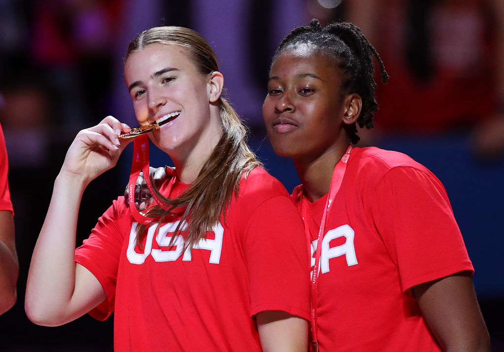 Sabrina Ionescu, campioană mondială cu SUA! Cum a sărbătorit cel mai important succes din carieră
