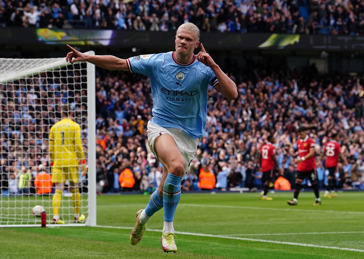 ”Bestia” Erling Haaland rescrie istoria! Performanța unică pe care a reușit-o în Premier League