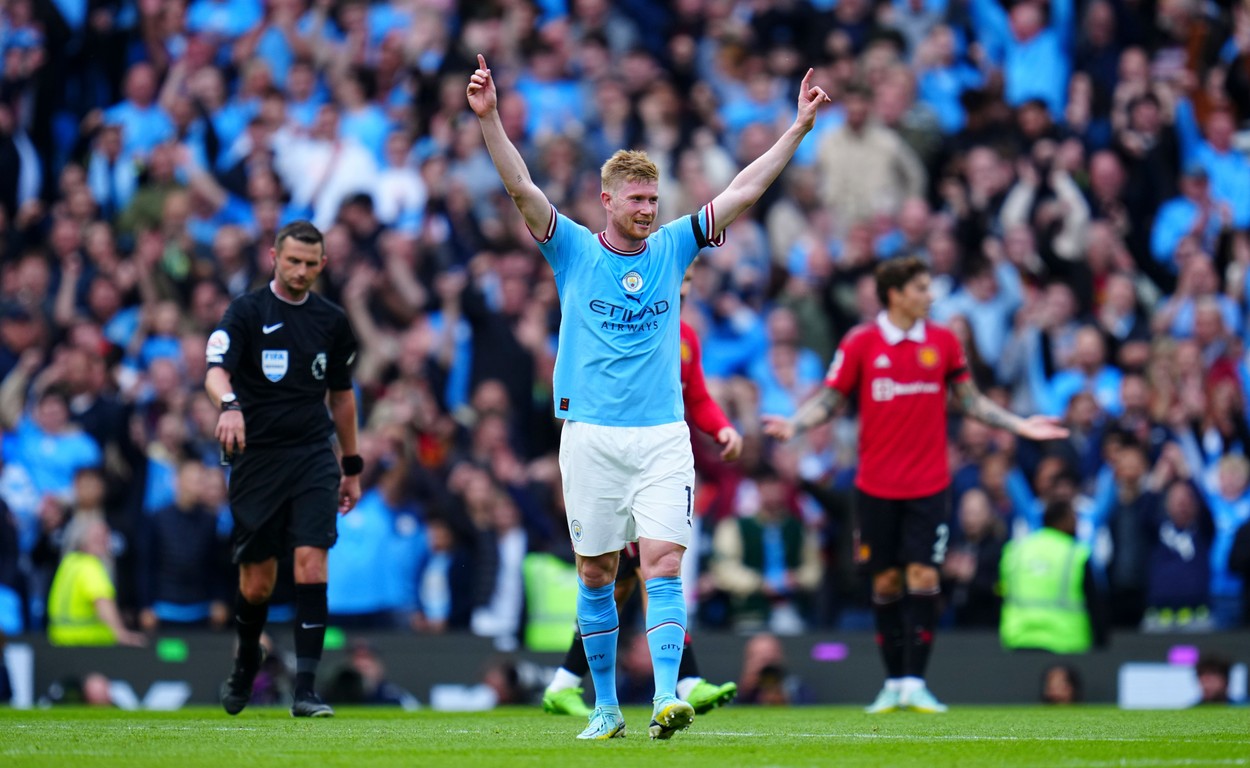 Kevin De Bruyne, “regele” paselor decisive pentru Manchester City. Recordul belgianului