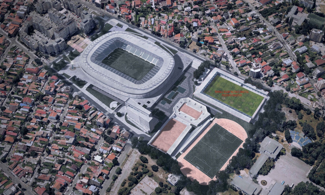 Proiect ambiţios în fotbalul românesc! Stadion nou şi bază cum