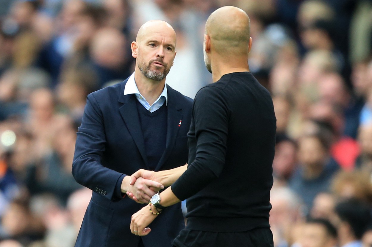 Declarația ciudată a lui Erik Ten Hag, la doar trei zile după City - United 6-3. Mulțumesc, Pep Guardiola