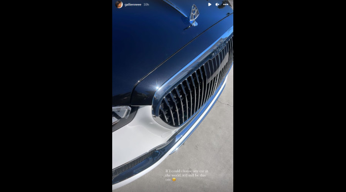 Mașina primită de Gallienne Nabila, fosta parteneră a lui Floyd Mayweather / Foto: Instagram @gallienneee