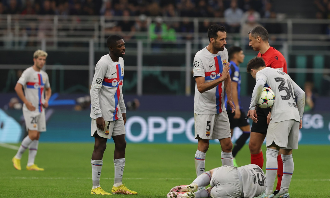 UEFA Champions League football match Inter - FC Internazionale vs FC Barcelona, San Siro, Milan, Italy - 04 Oct 2022