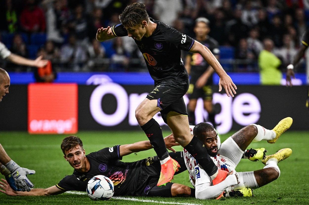 Lyon - Toulouse 1-1. Criza se adâncește la gazde: al cincilea meci consecutiv fără victorie