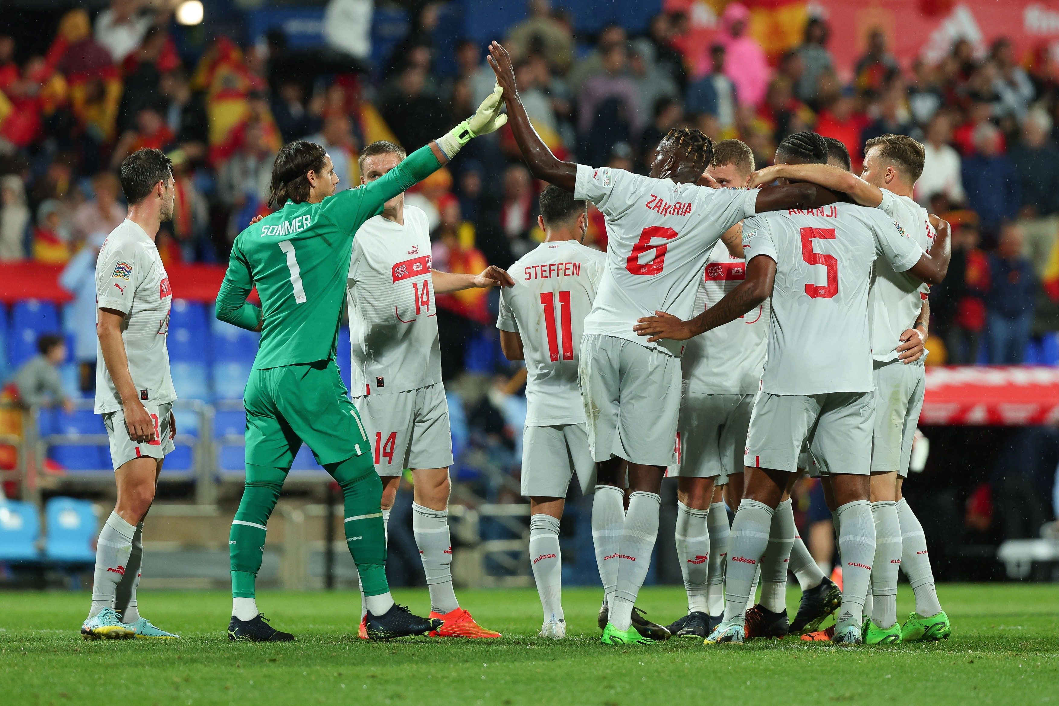 Lotul Elveției, cea mai puternică adversară a României din preliminariile EURO 2024, la ultima acțiune din Liga Națiunilor