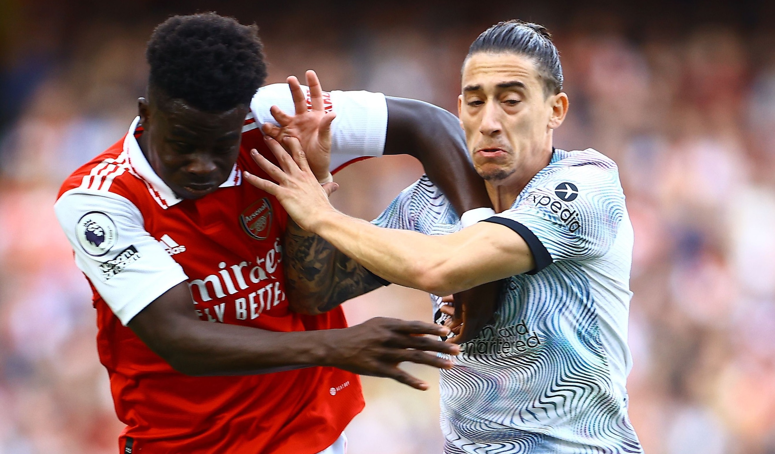 Arsenal - Liverpool 2-1, ACUM pe Digi Sport 1. Saka dă lovitura chiar înaintea pauzei dintre reprize