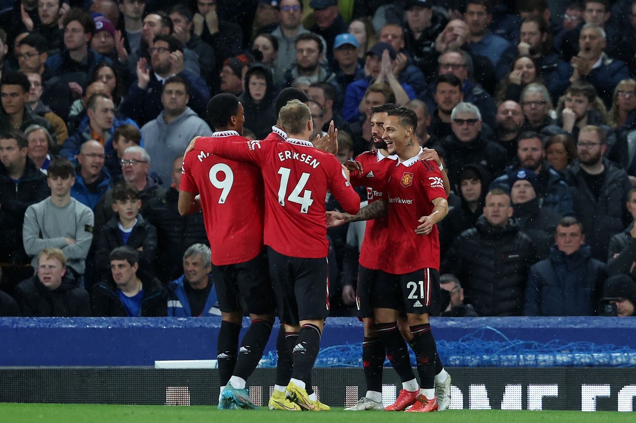 Everton - Manchester United 1-2. Cristiano Ronaldo le aduce victoria ”diavolilor roșii”