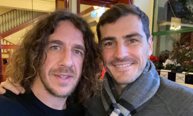 Carles Puyol și Iker Casillas / Foto: Instagram@carles5puyol