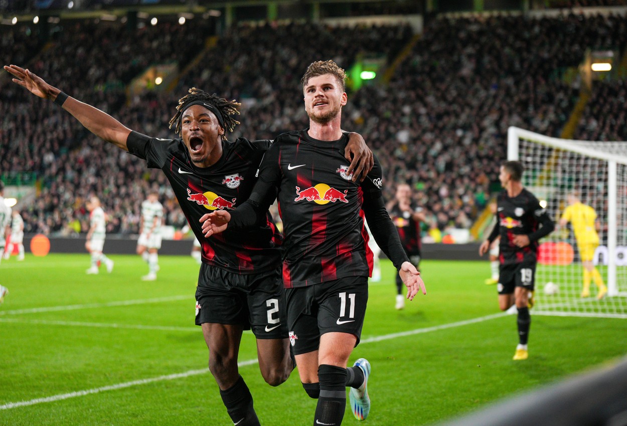 Celtic - RB Leipzig 0-2. Oaspeții au înscris de două ori în ultimul sfert de oră