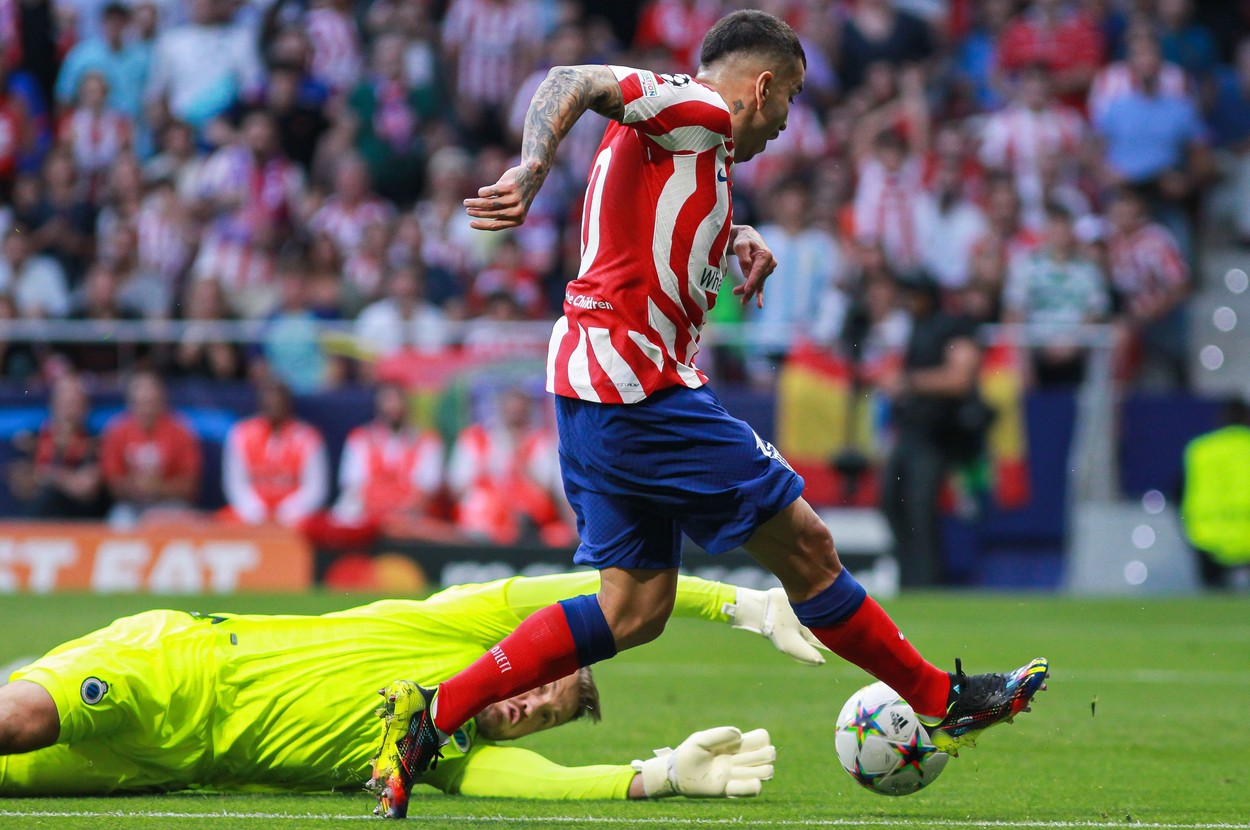 Atletico Madrid - Club Brugge 0-0. Belgienii au rezistat eroic, cu un Mignolet în zi mare, și s-au calificat în optimi