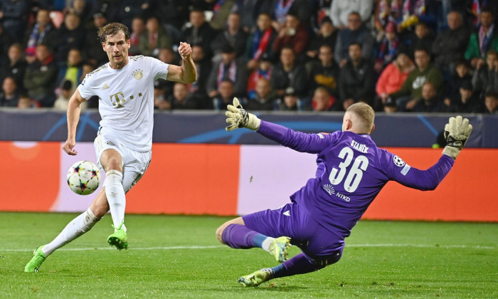 Fotbal - LM 22/23 - Liga Mistrů - Plzeň - Bayern Mnichov (v bílém)