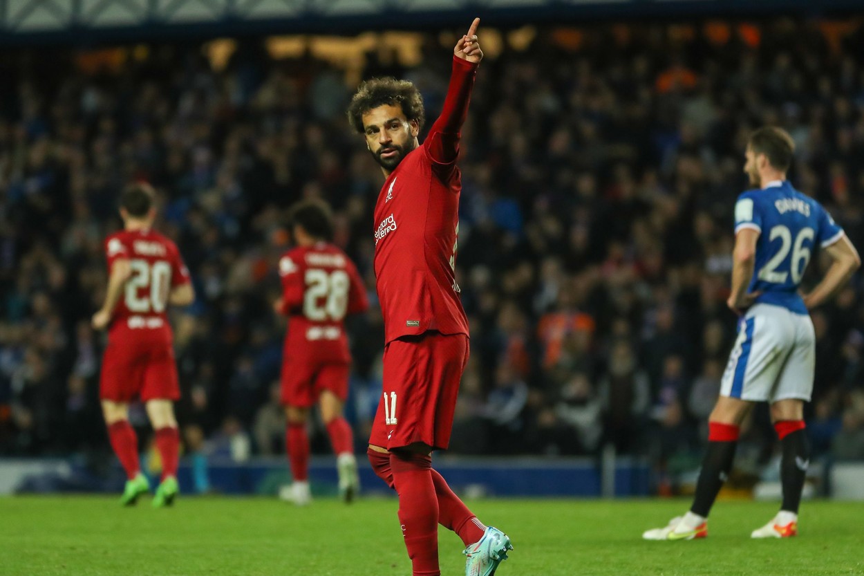 Rangers – Liverpool 1-7. Spectacol total pe Ibrox! Salah a reușit hat-trick-ul