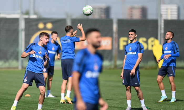 FOTBAL:ANTRENAMENT OFICIAL FCSB INAINTEA MECIULUI CU RSC ANDERLECHT BRUXELLES, GRUPE UEFA EUROPA CONFERENCE LEAGUE (14.09.2022)