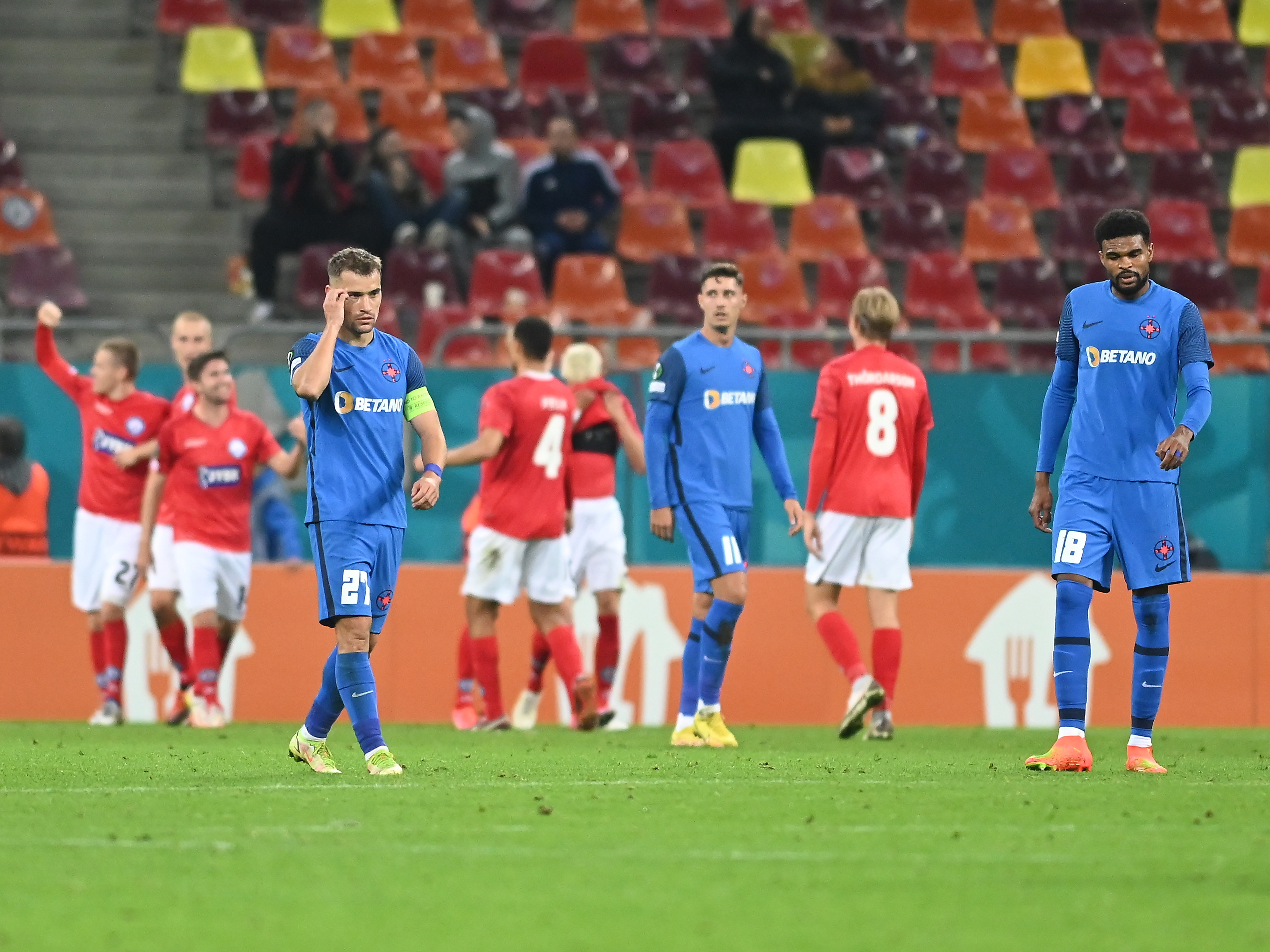 Ce a scris UEFA după al doilea 0-5 al FCSB-ului cu Silkeborg, în Conference League