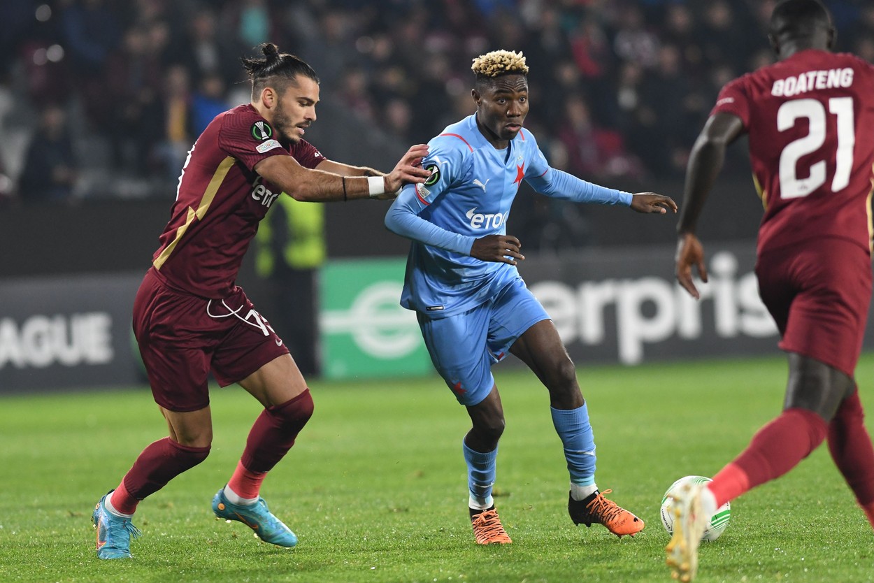 Avantajul pe care CFR Cluj și l-a creat în returul cu Slavia Praga: ”Ăsta e fotbalul”