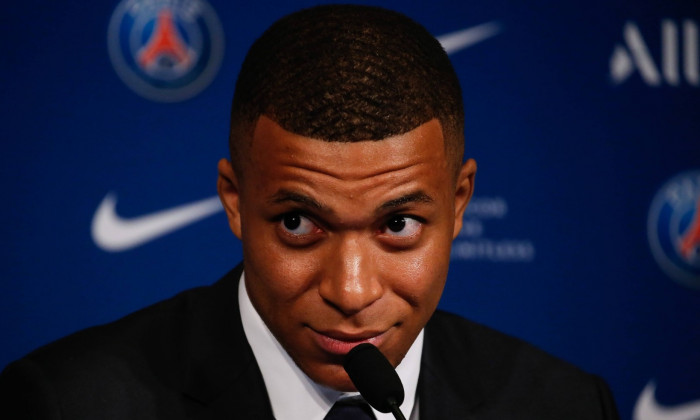 Paris: PSG's Kylian Mbappe Attends a Press Conference After Renewing His Contract