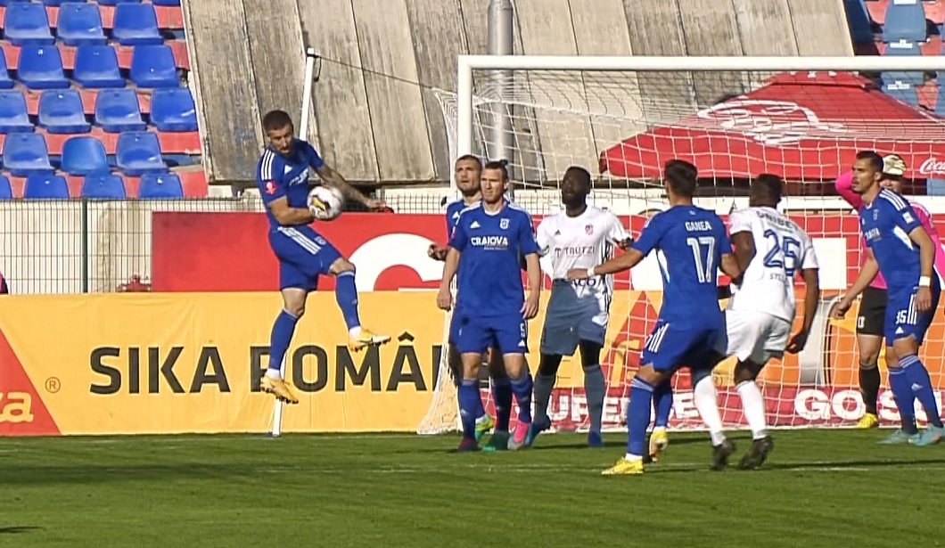 FC Botoșani - U Craiova 1948 1-0. Intrat în finalul partidei, Sekou Camara a marcat golul de trei puncte pentru moldoveni