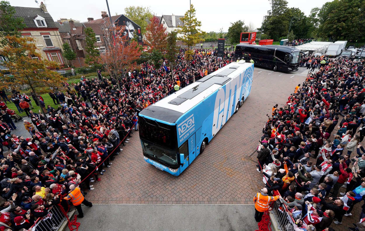 Manchester City, reclamație după înfrângerea cu Liverpool. Ce s-ar fi întâmplat cu autocarul clubului