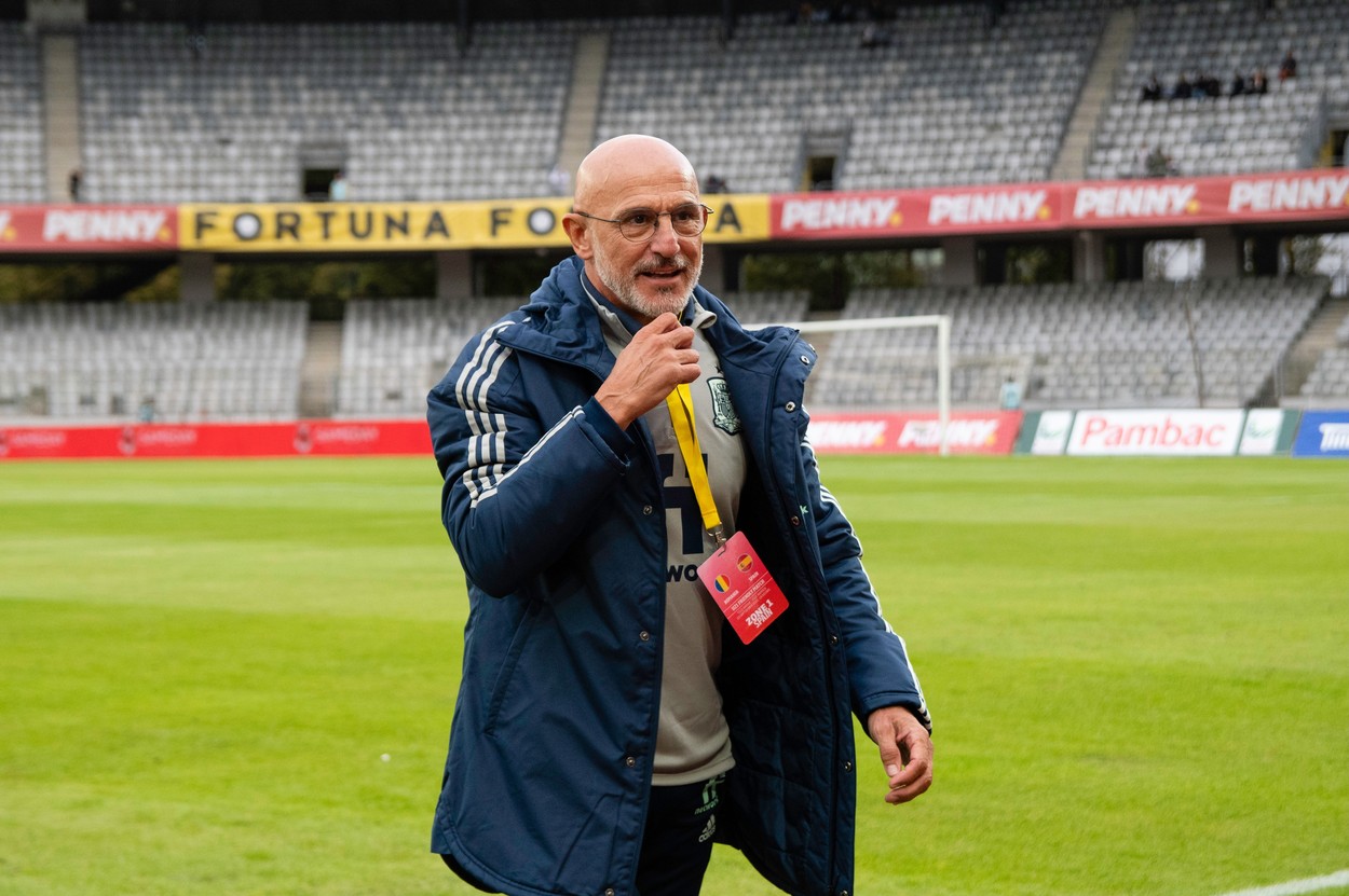 Selecționerul Spaniei, concentrat pe confruntarea cu România, de la EURO U21: “Va fi foarte important”