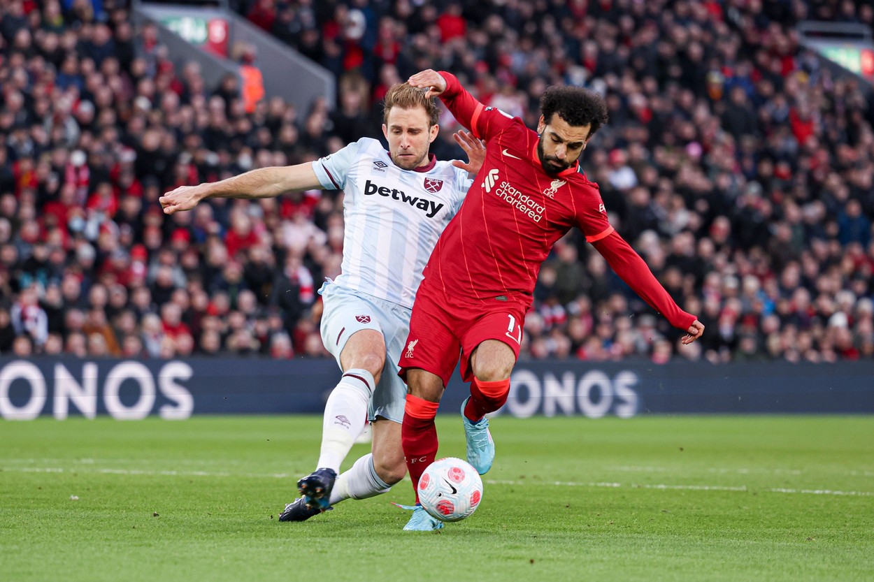 Liverpool – West Ham 1-0, ACUM, pe Digi Sport 4. Gazdele caută un nou succes după cel obținut cu Manchester City