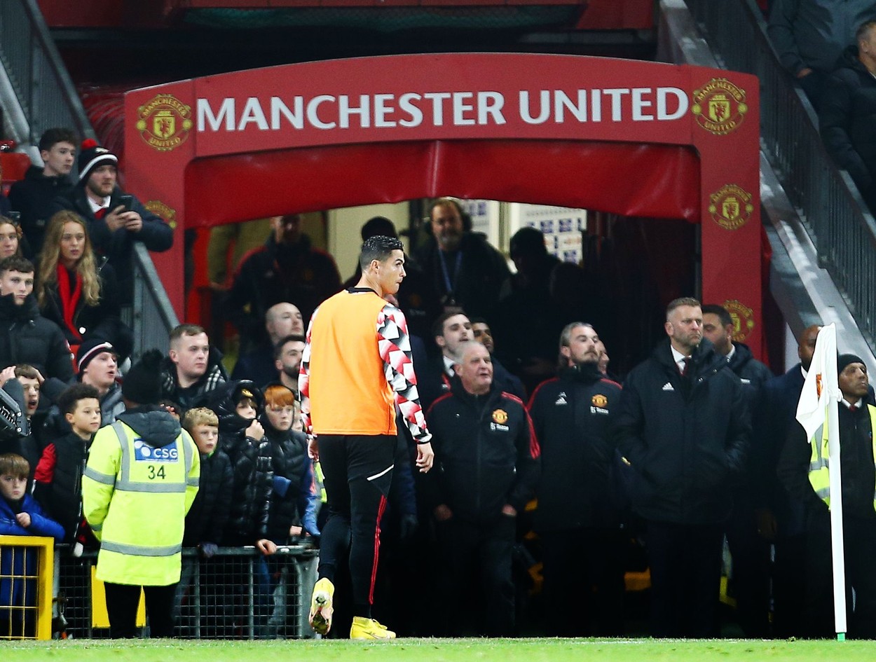 Cristiano Ronaldo ar fi refuzat să intre pe teren în meciul Manchester United - Tottenham