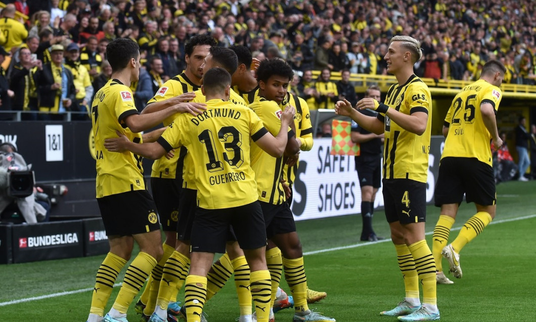 BV Borussia Dortmund vs VfB Stuttgart - 1. Bundesliga - Signal-Iduna-Park, Dortmund, Germany - 22 Oct 2022