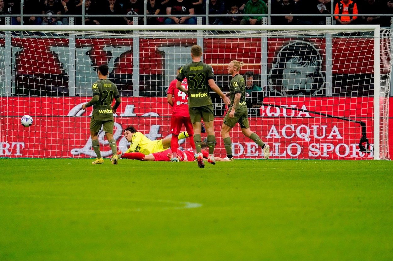 Nota primită de Ciprian Tătărușanu pentru prestația din AC Milan - Monza 4-1