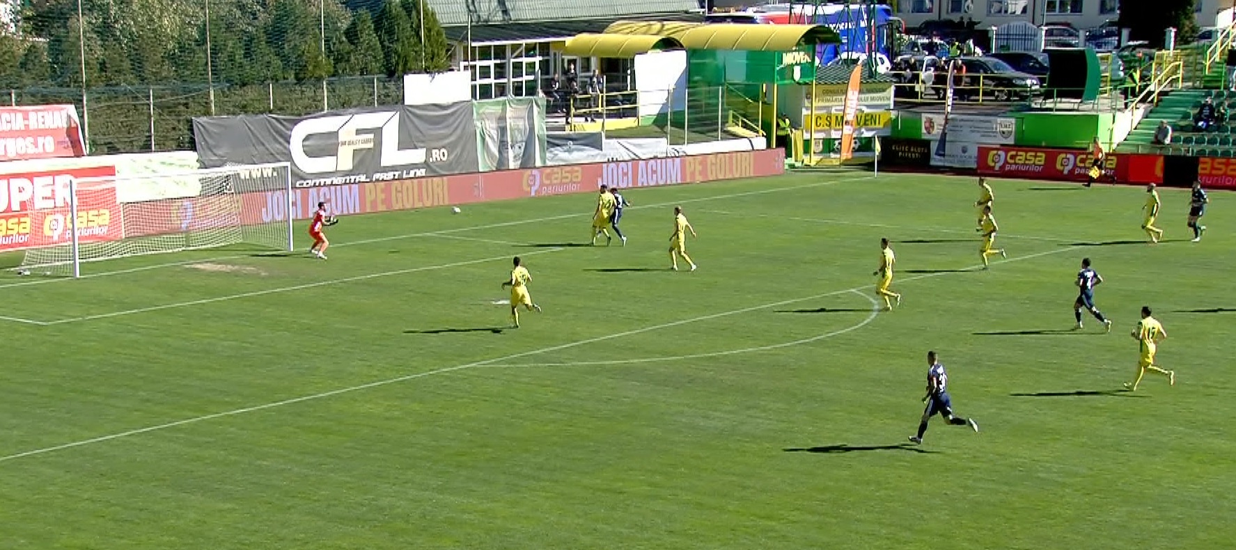 CS Mioveni - FC Botoșani 0-0, ACUM, în direct la Digi Sport 1. Un joc dur la Mioveni, cu patru ”galbene” în primul act