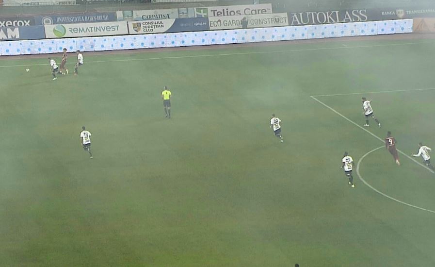 Universitatea Cluj - CFR Cluj 0-1, ACUM, Digi Sport 1. Ciprian Deac a deschis scorul din penalty