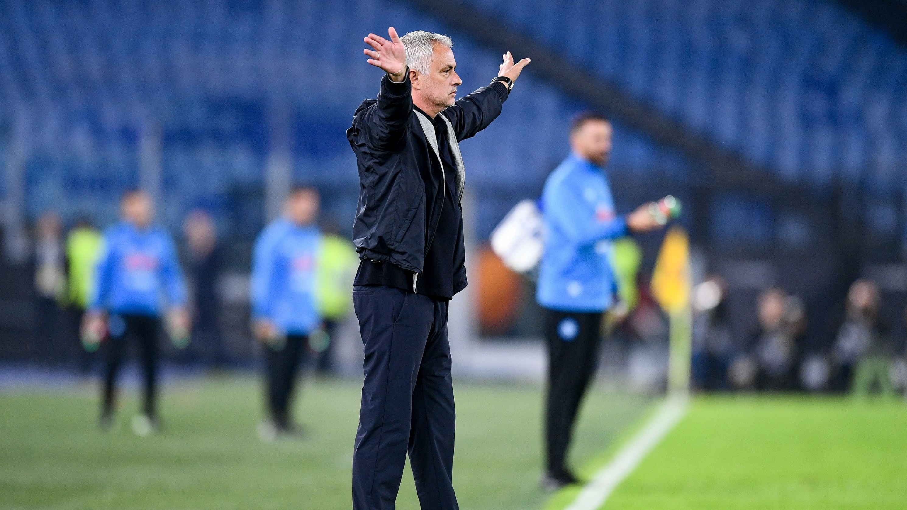 AS Roma - Napoli 0-1. Jose Mourinho a făcut circ. Un penalty a fost anulat