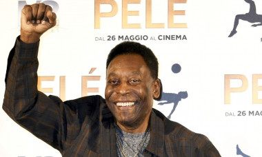 Photocall presentation of the film "PELE '" with the participation of PelÃ