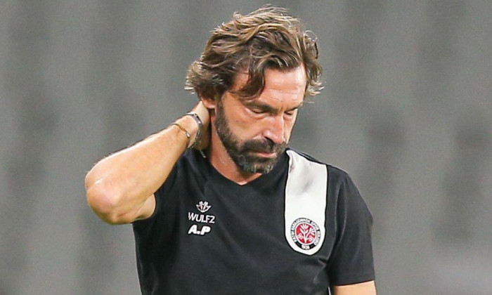 ISTANBUL, TURKEY - SEPTEMBER 10: head coach Andrea Pirlo of Fatih Karagumruk during the Turkish Super Lig match between Fatih Karagumruk and Giresunspor at the Vefa Stadium on September 10, 2022 in Istanbul, Turkey (Photo by Orange Pictures)