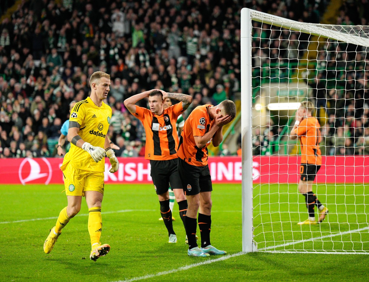 Ratarea sezonului în Champions League? Danylo Sikan s-a făcut de râs în meciul Celtic – Șahtior Donețk
