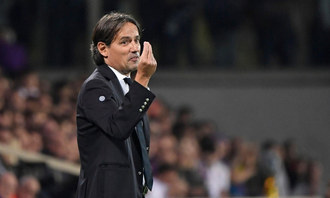 Firenze, Italy. 22nd Oct, 2022. Simone Inzaghi head coach of FC Internazionale during the Serie A football match between ACF Fiorentina and FC Internazionale at Artemio Franchi stadium in Firenze (Italy), October 22th, 2022. Photo Andrea Staccioli/Insidef