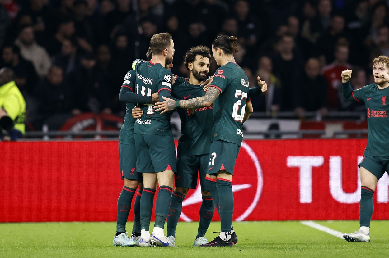 Ajax - Liverpool 0-3. ”Cormoranii” și-au asigurat calificarea în optimile UEFA Champions League