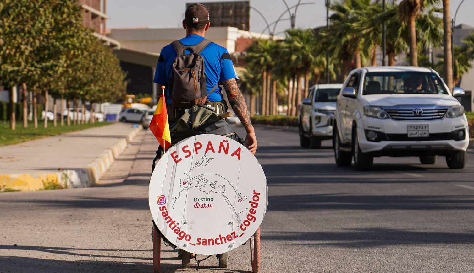 A plecat pe jos din Spania în Qatar, dar drumul s-a oprit după 9 luni. Ce a pățit s-a aflat abia la 3 săptămâni după